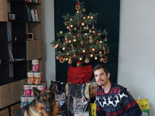 Spoločnosť CeMS podporuje cez Vianoce aj 4-nohých miláčikov bez domova