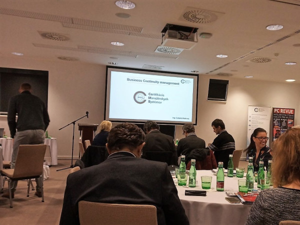 Z konferencie: Pokročilé stratégie znižovania rizík a praktické nástroje a techniky pre ich posudzovanie