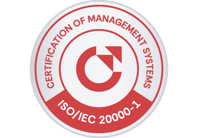 Zertifizierungsmarke ISO 20000-1 cems