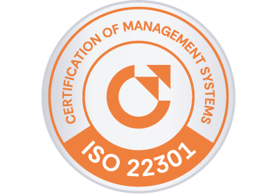 Zertifizierungsmarke ISO 22301 cems