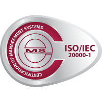 certification mark ISO 20000-1 by CeMS