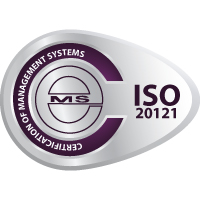 certification mark ISO 20121 by CeMS