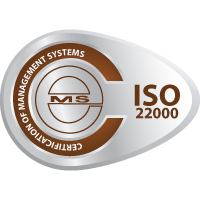 certification mark ISO 22000 by CeMS