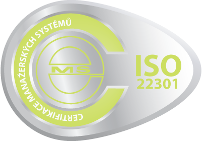 certifikační značka ISO 22301