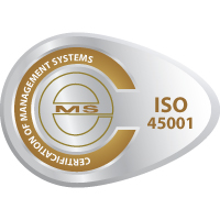 certification mark ISO 45001 by CeMS