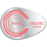 vzor certifikačnej známy ISO 27018 od CeMS