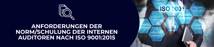 Anforderungen der Norm ISO 9001:2015