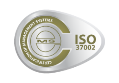 certification mark ISO 37002 by CeMS